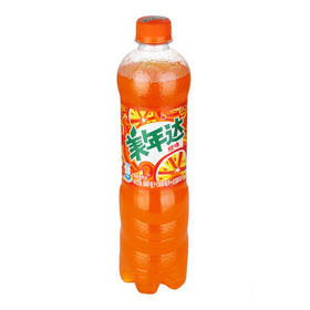百事-美年达橙味-600ml/瓶（A2-03-04）
