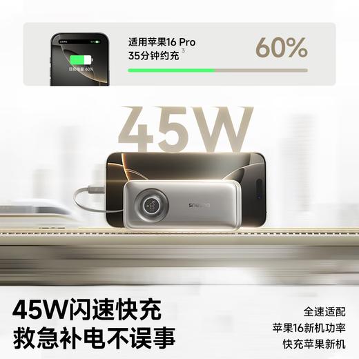 【国家3C认证】倍思 EnerCore CR11 伸缩线移动电源  45W/67W 商品图4