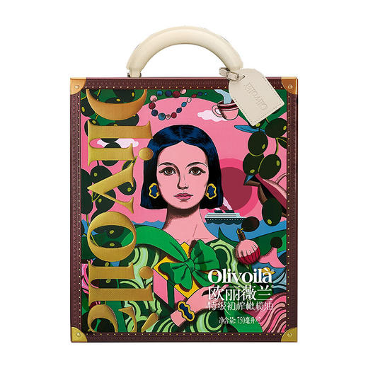 欧丽薇兰 特级初榨橄榄油750ML*2简礼盒装(升级版) YJTJ 商品图1