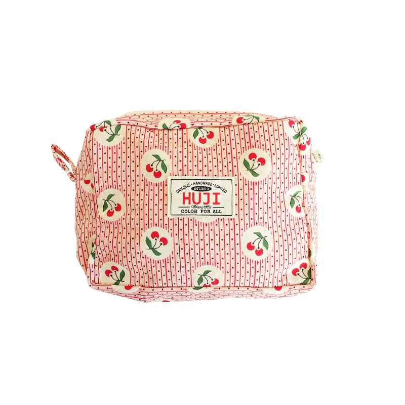HUJI祤集Motley收纳包插画樱桃草莓