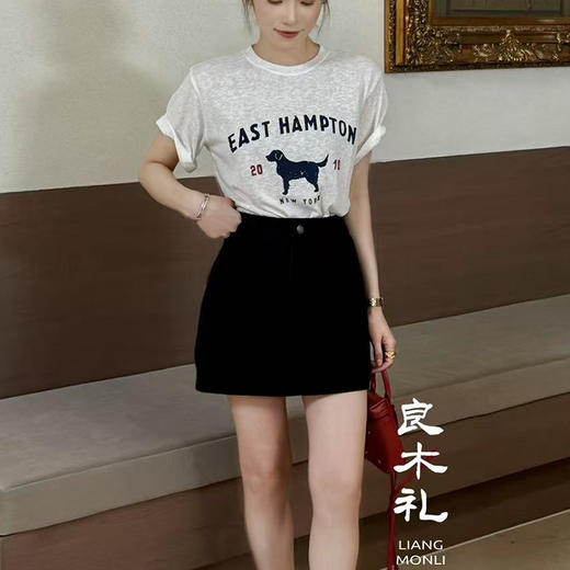 【不退不换】良木礼牛仔短裙（2091） 商品图0