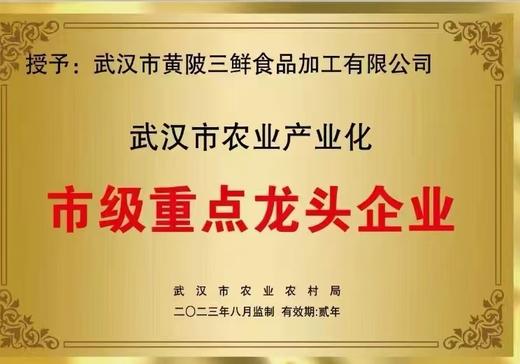 【江城百臻】季关运黄陂三鲜500g*2袋 商品图5