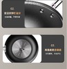 【清仓特惠5折】三禾月瑾系列0涂层炒锅32cm(典雅黑) 商品缩略图4