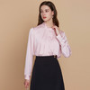 【缎面衬衫上衣】EITIE爱特爱气质优雅通勤立领显瘦秋季新款C2513814 商品缩略图3
