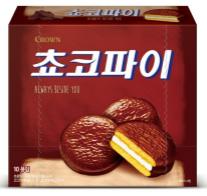 克丽安派（巧克力味）350g크라운 쵸코파이350g 商品图0