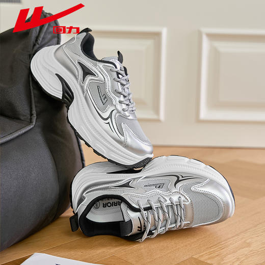 回力女鞋新款老爹鞋春季爆款学生鞋子厚底女款休闲百搭运动鞋4420 商品图1