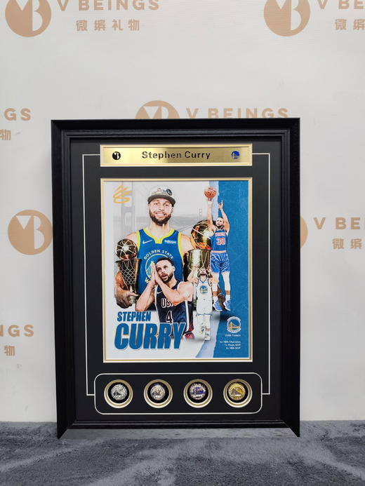 收藏系列 斯蒂芬库里 纪念装饰画 （非亲签） 商品图2