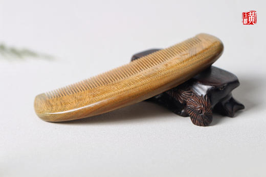 绿檀木梳【梳云】 商品图2