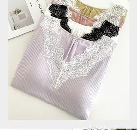 轻薄蕾丝家居服套装（自带一体式胸垫）H252271458