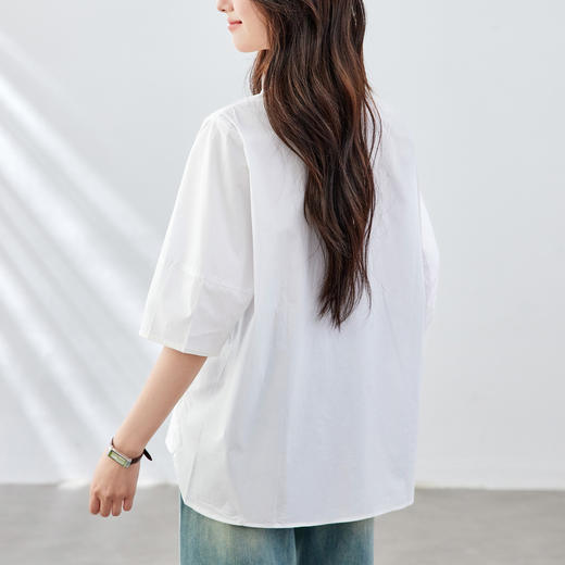 馥迦通勤经典纯棉衬衫 商品图4