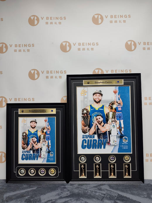 收藏系列 斯蒂芬库里 纪念装饰画 （非亲签） 商品图3