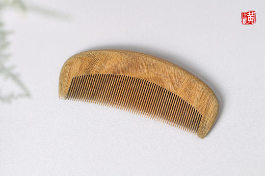 绿檀木梳【梳云】 商品图1