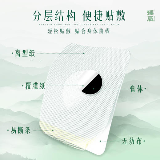 三伏天专场【瑶辰三伏贴】南阳张仲景中医研究院联合研发 12味草本植物传承古法熬制 远离亚健康 趁着三伏天，把身体的毒全排光！排湿驱寒 温经通络 免疫低下 商品图2