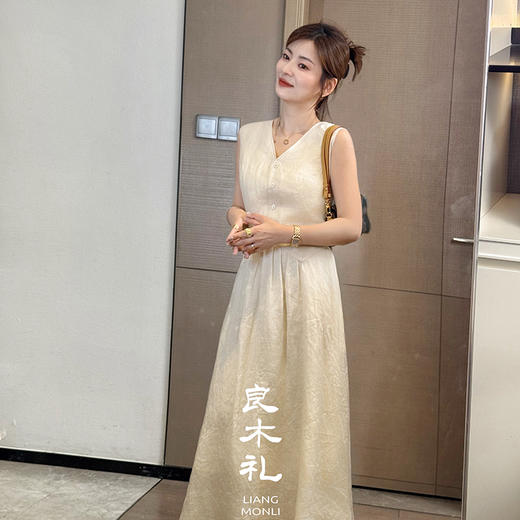 【现货】良木礼苎麻连衣裙（2E035） 商品图2