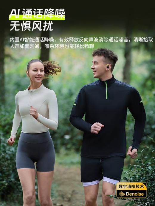 尝鲜-兰士顿耳机 TS15绿 开放式运动耳机 商品图3