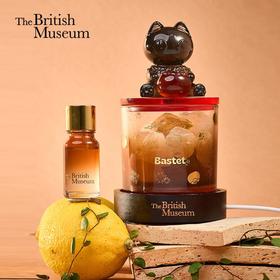 大英博物馆香薰灯氛围灯晶石可爱法式融蜡灯小众高级巴斯特柿柿如意文创创意礼物