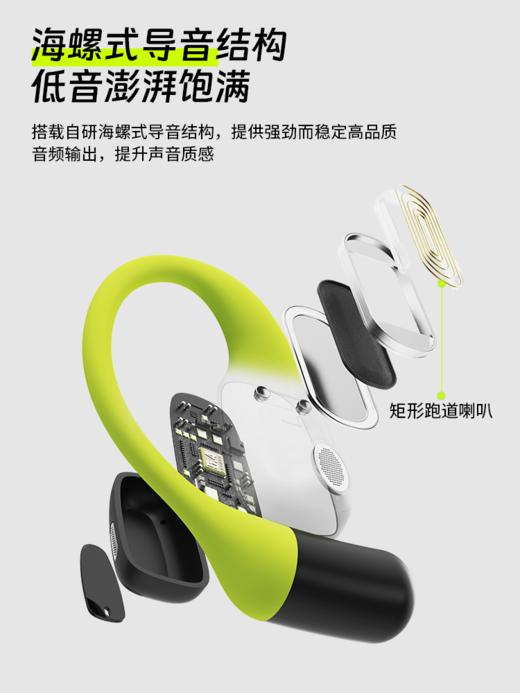 尝鲜-兰士顿耳机 TS15绿 开放式运动耳机 商品图2