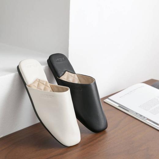 【澳洲品牌】EVERAU真皮穆勒拖鞋半包鞋女鞋柔软透气小羊皮轻便平底鞋EA7071 商品图2