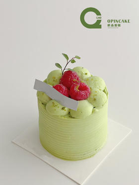 4英寸 开心树莓（开心果奶油）
