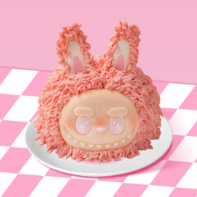 粉红布布 | 树莓山楂奶油蛋糕