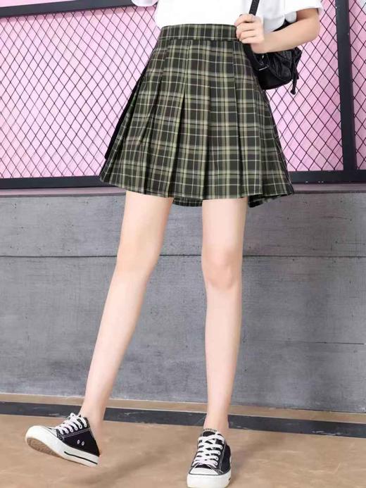 【诗铭洛可】XCA454  JK半身裙格子款B18-1 商品图0