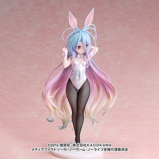 【GSC现货】1/6标准比例 白 兔女郎Ver. 游戏人生 手办模玩 商品图1