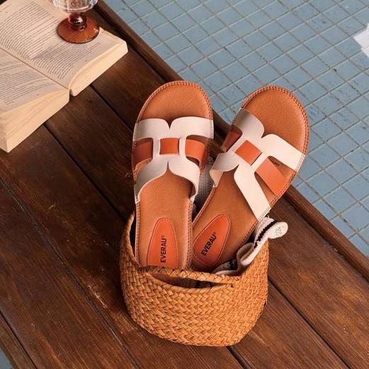 【澳洲品牌】EVERAU  南法度假女士凉拖EA7064 商品图4