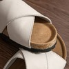 【澳洲品牌】EVERAU春夏 交叉带勃肯凉鞋拖鞋牛皮休闲女鞋EA7069 商品缩略图5