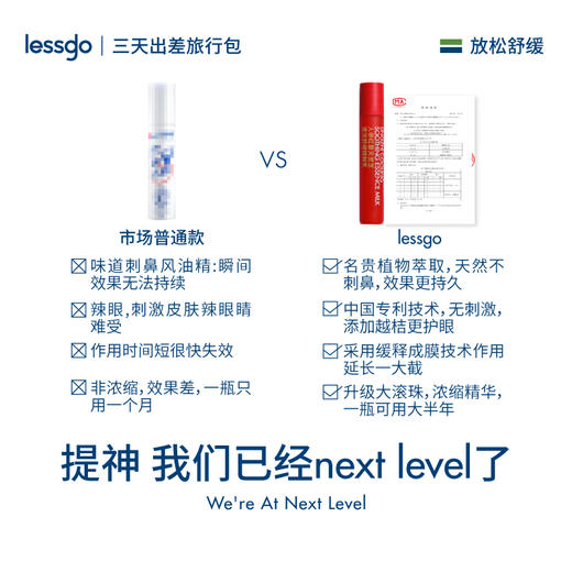 “一支约用半年！买就送20片蒸汽眼罩”lessgo/利事多 人参红景天灵芝 清凉舒缓精粹乳 滚珠涂抹式 30ml/支 商品图3