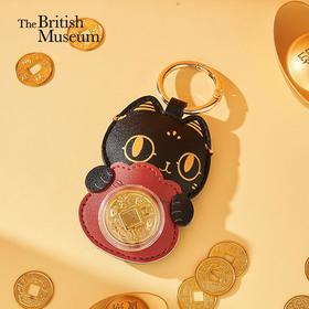 大英博物馆巴斯特时来运转创意漂亮超好看钥匙扣小挂件高级感礼物挂饰