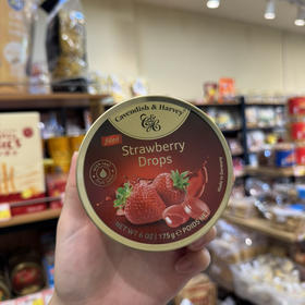 嘉云草莓夹心糖175克