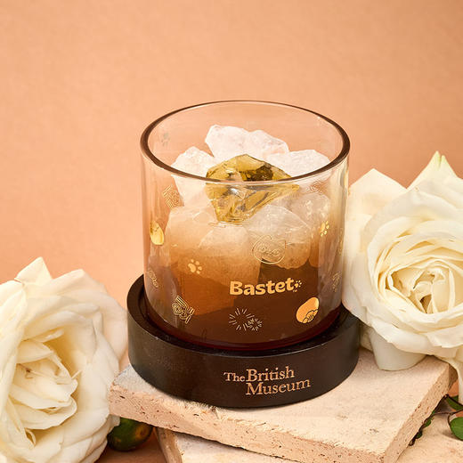 大英博物馆香薰灯氛围灯晶石可爱法式融蜡灯小众高级巴斯特柿柿如意文创创意礼物 商品图1