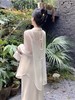 新中式后背开衩罩衫 商品缩略图2
