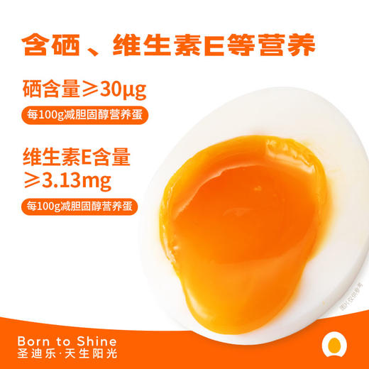 【减醇蛋20枚&送3枚溏心蛋】限时3天 减胆固醇营养蛋20枚/盒电商装 商品图4