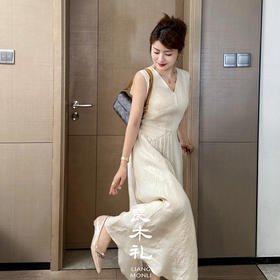 【现货】良木礼苎麻连衣裙（2E035）