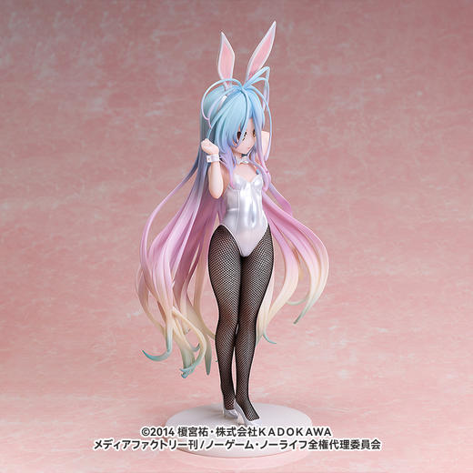 【GSC现货】1/6标准比例 白 兔女郎Ver. 游戏人生 手办模玩 商品图3