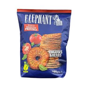 阿乐芬族椒盐脆饼番茄香草味160g/056283 入口酥脆回味醇香