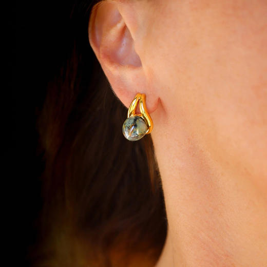 北京仓｜House of Fou-Bon Bon-海洋色 耳环［土耳其设计师］ 商品图0