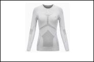 25/27SURPINE保暖透气功能衣-逆寒女款上衣(带bra版)浅灰色 商品图0