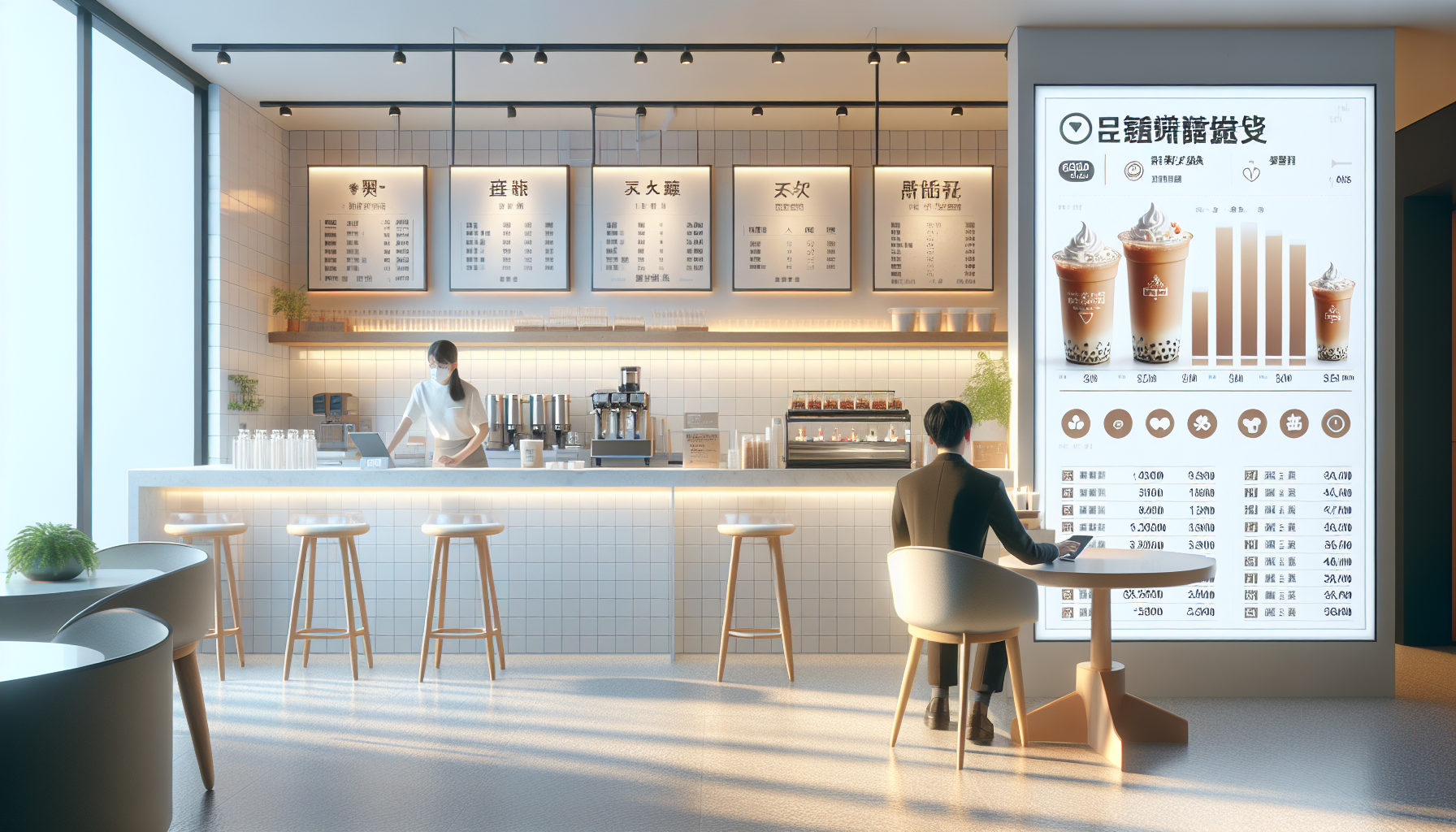2025中国主流奶茶品牌门店数量与单店营业额排名全览