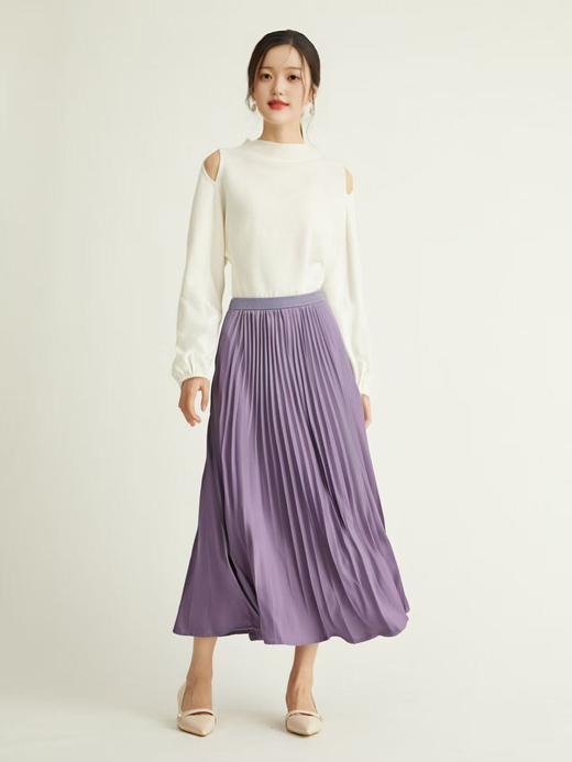 【诗铭洛可】W874百褶裙风琴压褶半身裙A11-1 商品图5