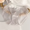 【5条秒杀价❗半透明蕾丝内裤】浪漫巴黎绸缎质感，蝴蝶结吸睛点缀，超薄亲肤不闷，高叉不勒大腿，大蝴蝶结高弹舒适纯棉裆性感**三角裤QQ 商品缩略图5