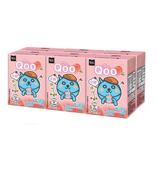 200ml*6支酷儿水蜜桃味 商品图0