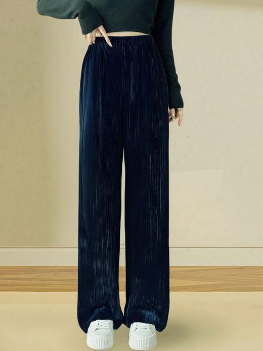 已停发，预计3.4日发【诗铭洛可】7373条绒裤直筒裤 商品图2