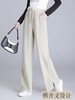 【诗铭洛可】（加绒）MJ311条纹开叉裤秋冬加绒两粒扣直筒裤B17-3 商品缩略图1