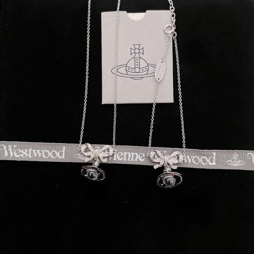 vivi 蝴蝶结立体土星项链/手链（XTY） 商品图0