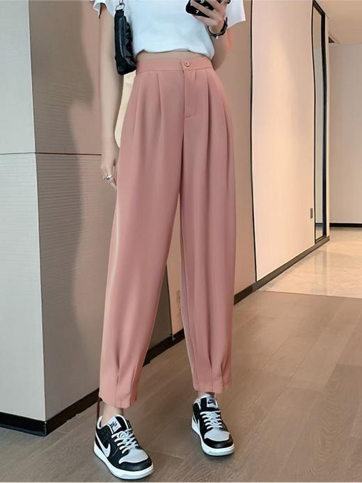 【诗铭洛可】XC7586裤百搭垂感萝卜裤B8-2 商品图1