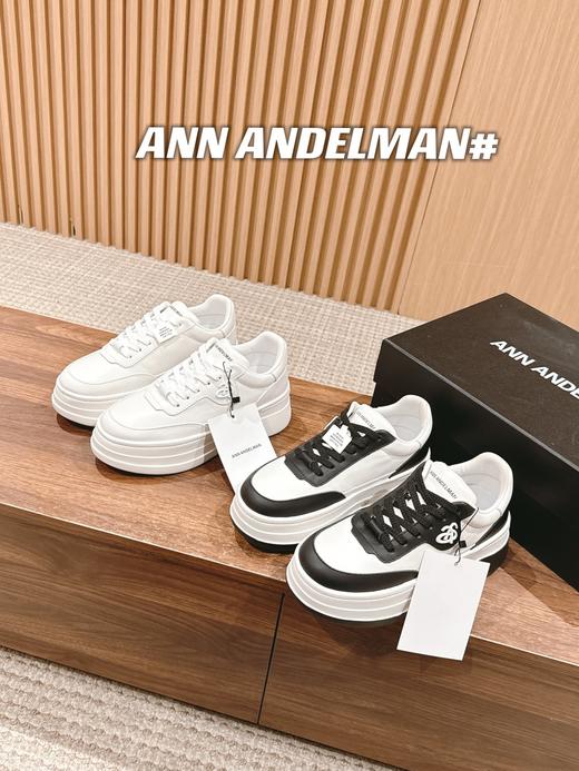 Ann Andelman厚底增高小白鞋 (DBG) 商品图1
