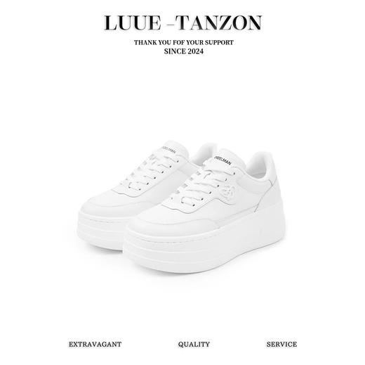 Ann Andelman厚底增高小白鞋 (DBG) 商品图0