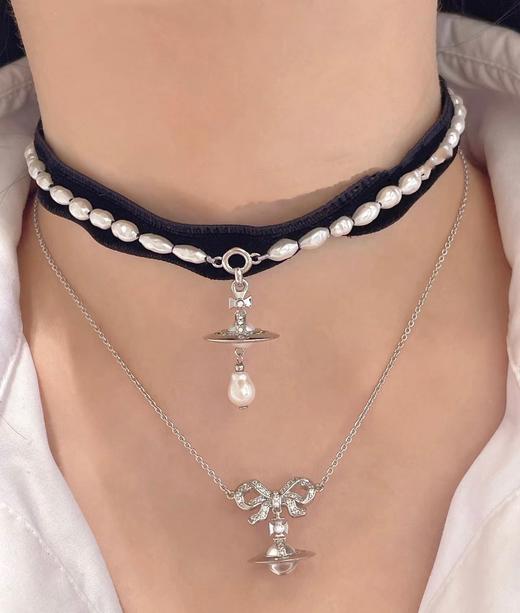 vivi 蝴蝶结立体土星项链/手链（XTY） 商品图10